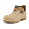 Roll-Top-Stiefel Basic „Beige Camouflage“