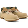 Roll-Top-Stiefel Basic „Beige Camouflage“