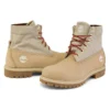 Roll-Top-Stiefel Basic „Beige Camouflage“