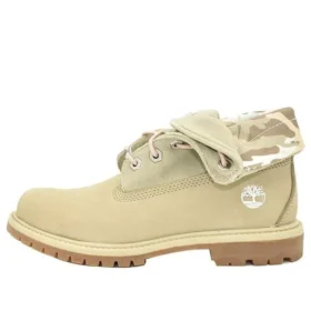 Roll Top Stiefel Basic „Grün und Hellgrün Camouflage“