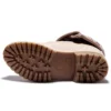 Roll-Top-Stiefel Basic „Hellrosa mit Karomuster“