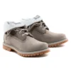 Roll-Top-Stiefel Basic „Mittelgrau mit Hellgrau“