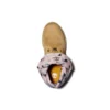 Roll-Top-Stiefel Basic „Weizen mit Dot Print“