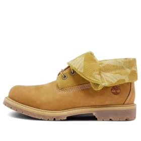 Roll Top Stiefel Basic „Weizen Yellow“