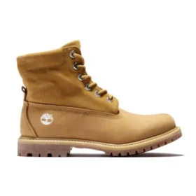 Roll Top Stiefel Basic „Weizenrosa mit Karomuster“