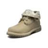 Roll Top Wide Fit Stiefel Basic „Beige White Camouflage“