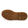 Roll Top Wide Fit Stiefel Basic „Hellrosa mit Karomuster“