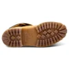 Roll Top Wide Fit Stiefel Basic „Weizen Blue“