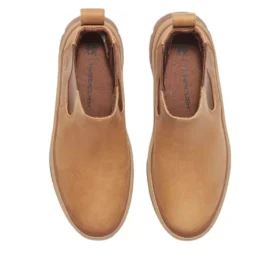 Roxie Lane Chelsea-Stiefel „Mittelbraun, Vollnarbenleder“