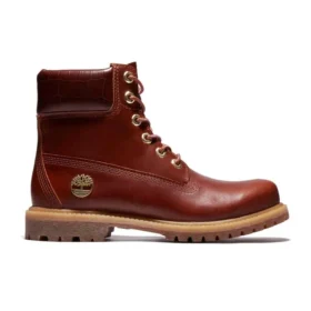 Safari Crocodile 6-Inch Boot „Rotbraun“
