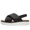 Safari Dawn Riemchensandale „Schwarz Full Grain“