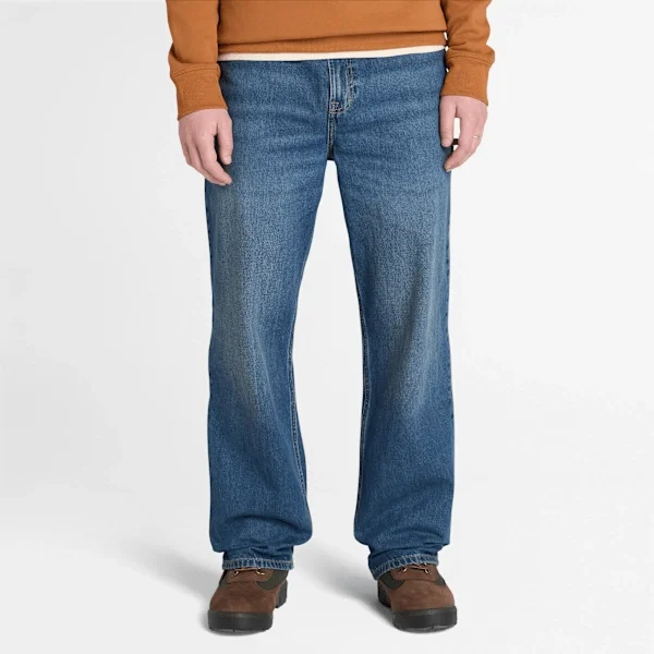 Sandown-Jeans-Hose für Herren mit Stickerei Sandown-Jeans-Hose für Herren mit Stickerei