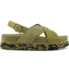 Santa Monica Sunrise X-Band Sandalen „Grün“