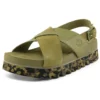 Santa Monica Sunrise X-Band Sandalen „Grün“