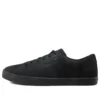 Schwarzer Low-Cut-Sneaker Schwarz