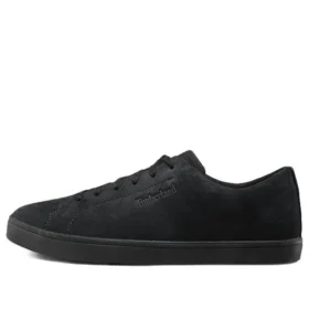 Schwarzer Low-Cut-Sneaker Schwarz