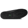Schwarzer Low-Cut-Sneaker Schwarz