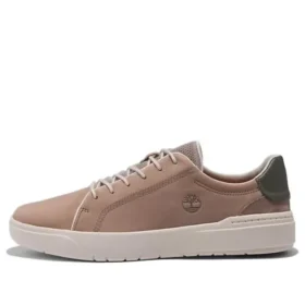 Seneca Bay Leather Trainer „Beige“