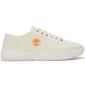 Seneca Bay Stoff-Oxford-Schuhe „White“