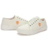 Seneca Bay Stoff-Oxford-Schuhe „White“