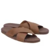 Seton Bay Cross Strap Sandalen „Braun“