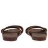 Seton Bay Cross Strap Sandalen „Braun“