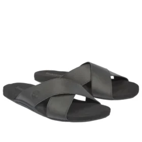 Seton Bay Cross Strap Sandalen „Schwarz“