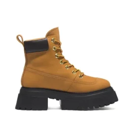 Sky 6-Inch-Schnürstiefel „Weizen Nubuck“