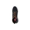 SKyla Bay 6-Inch Boot „Schwarzes Nubukleder mit Gepardenkragen“