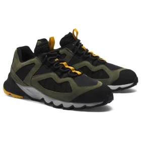 Solar Wave Ledersneaker „Schwarz“