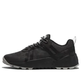 Solar Wave Low Sneaker „Schwarz Mesh“