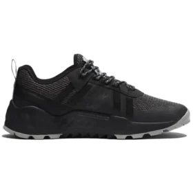 Solar Wave Low Sneaker „Schwarz Mesh“