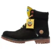 SpongeBob SquarePants X Timberland 6-Inch Wasserdichte Stiefel „Schwarz“