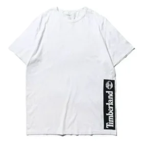 SS20 bedrucktes Kurzarm-T-Shirt „Weiß“