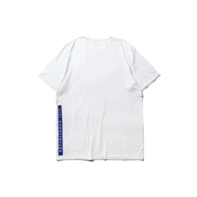SS20 bedrucktes Kurzarm-T-Shirt „Weiß“