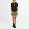 Stack Logo Regular T-Shirt „Schwarz“