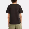Stack Logo Regular T-Shirt „Schwarz“