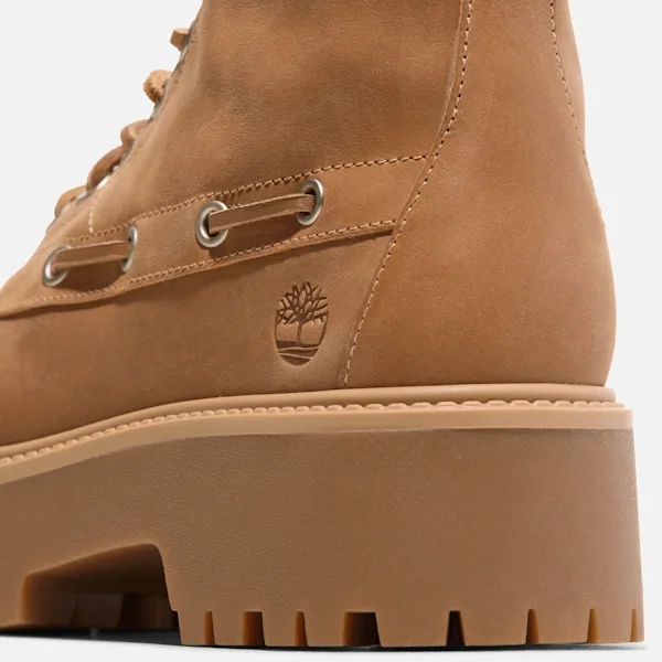 Stone Street Mid 7-Eye Plateau-Stiefel für Damen – Weizen Stone Street Mid 7-Eye Plateau-Stiefel für Damen – Weizen
