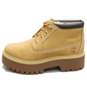 Stone Street Mid Lace Up wasserdichte Chukka-Stiefel „Weizen Nubuck“