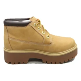 Stone Street Mid Lace Up wasserdichte Chukka-Stiefel „Weizen Nubuck“