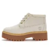 Stone Street Mid Schnürstiefel, wasserdicht „White Nubuck“
