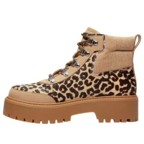 Stone Street Plateau-Stiefel „Leopard Print“
