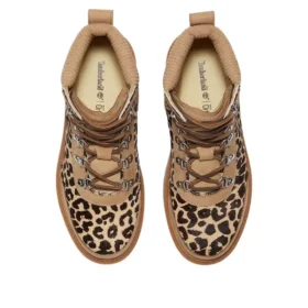 Stone Street Plateau-Stiefel „Leopard Print“