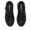 Stone Street Plateau-Stiefel mit Schnalle „Schwarz Full Grain“
