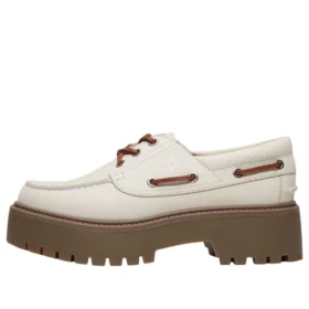 Stone Street Platform Boat „Off-White Nubuck“