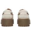 Stone Street Platform Boat „Off-White Nubuck“