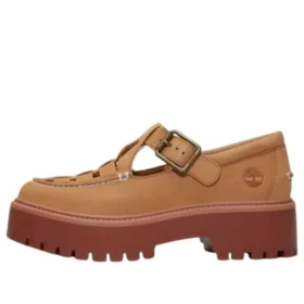 Stone Street Platform Buckle „Medium Beige Nubuck“