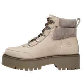 Stone Street Stiefel „Medium Grey Nubuck“