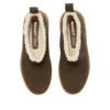 Stone Street Warm-Lined Platform „Dark Braun Full Grain“