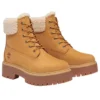 Stone Street Warm-Lined Waterproof Stiefel „Weizen Nubuck“